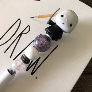 Harry Potter: Lord Voldemort handmade beaded pen